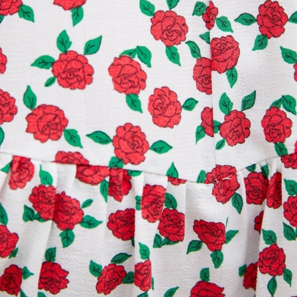 Zara rose printed skort - Picture 4 of 6